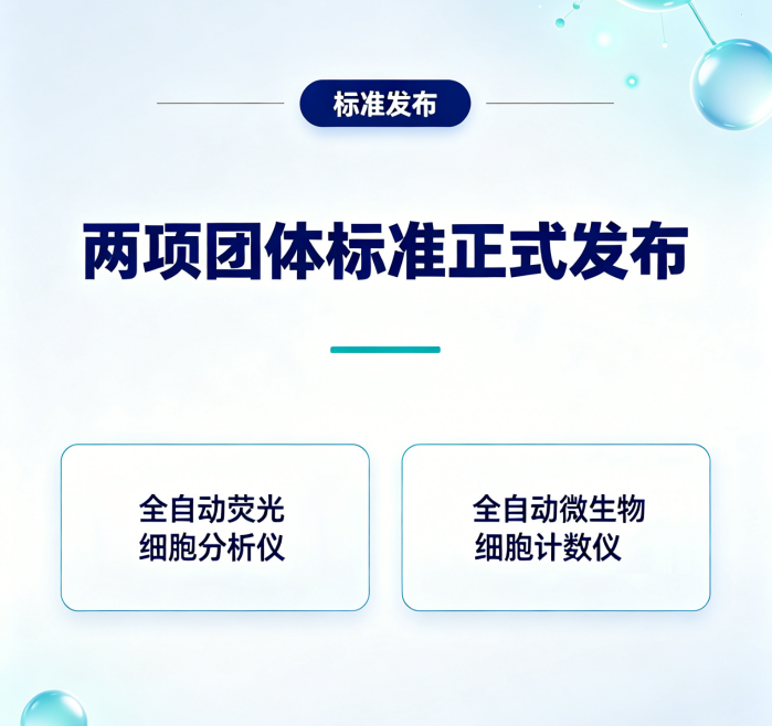 简讯｜两项细胞分析领域团体标准正式发布